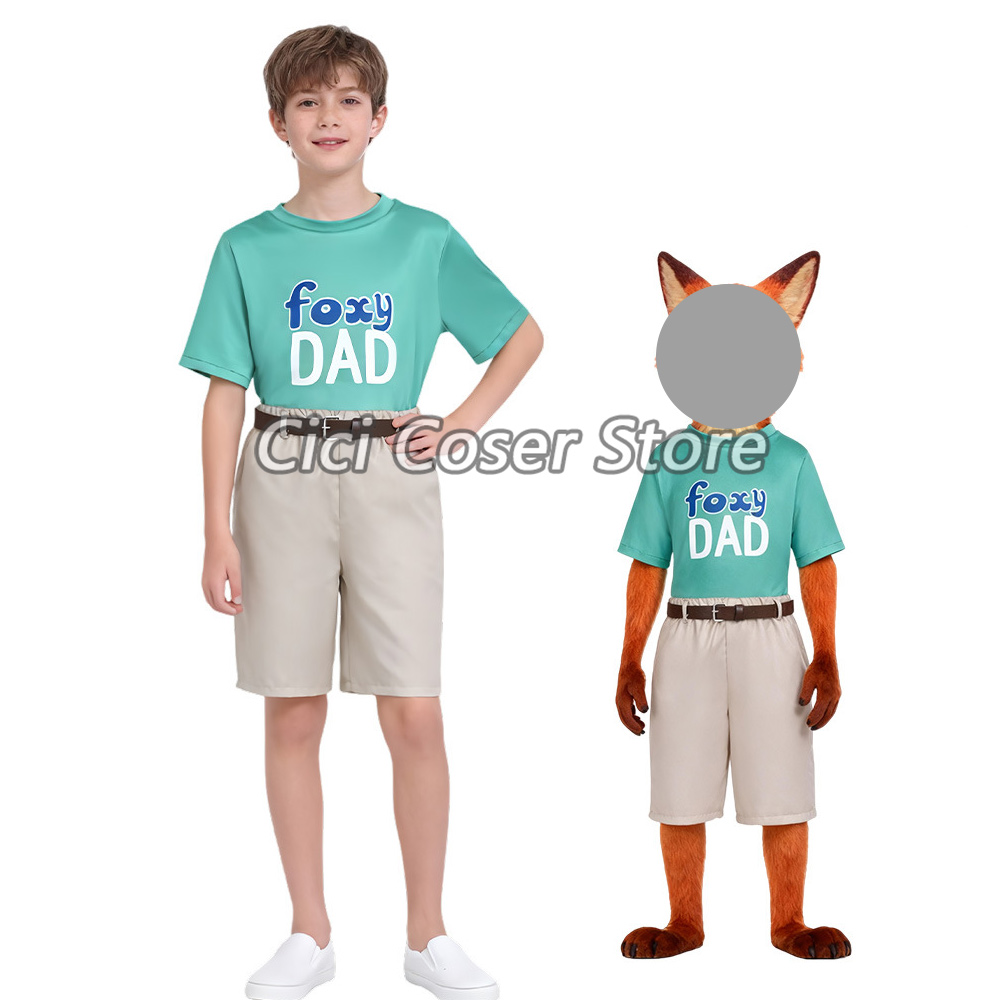 Zoo Party Games - Film Zoo Fox Nick Costume Cosplay