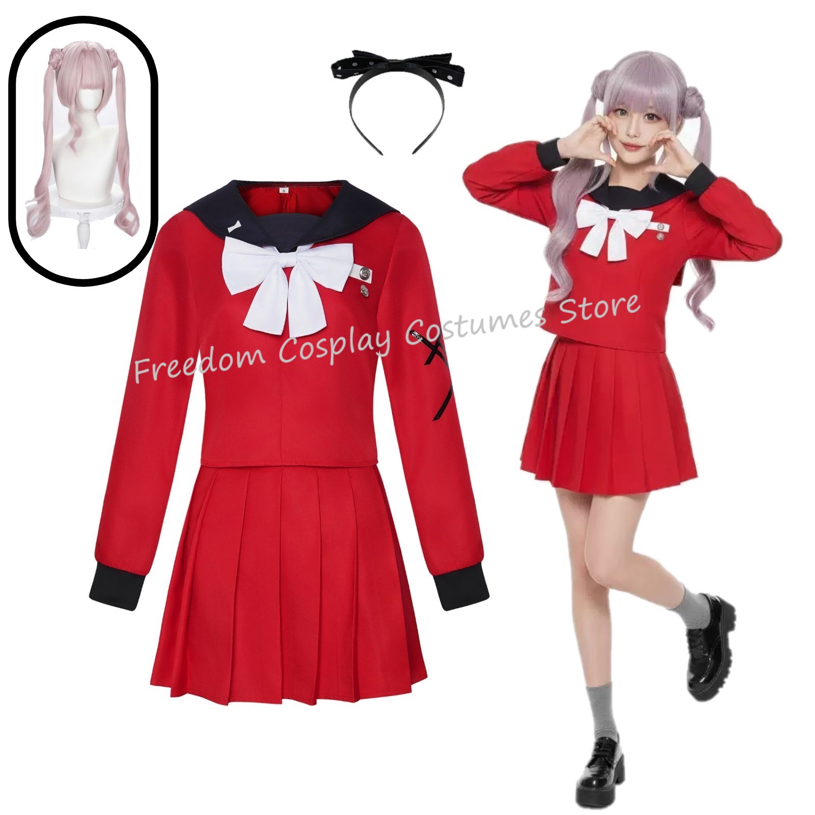 Party Games School - Costume da Cosplay The Hundred Line