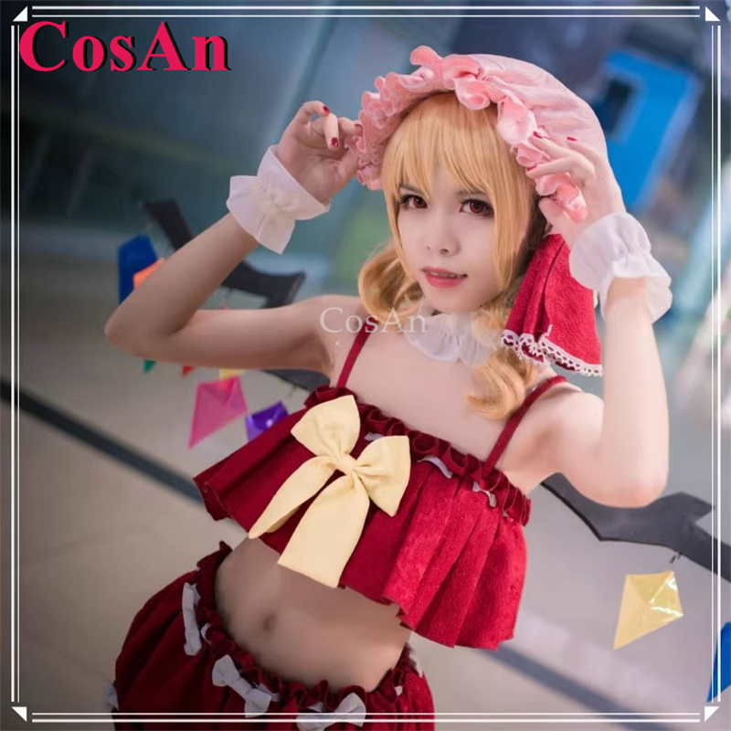 Party Games New - CosAn【Personalizzato】Gioco Touhou Progetto Flandre Scarlet Costumi