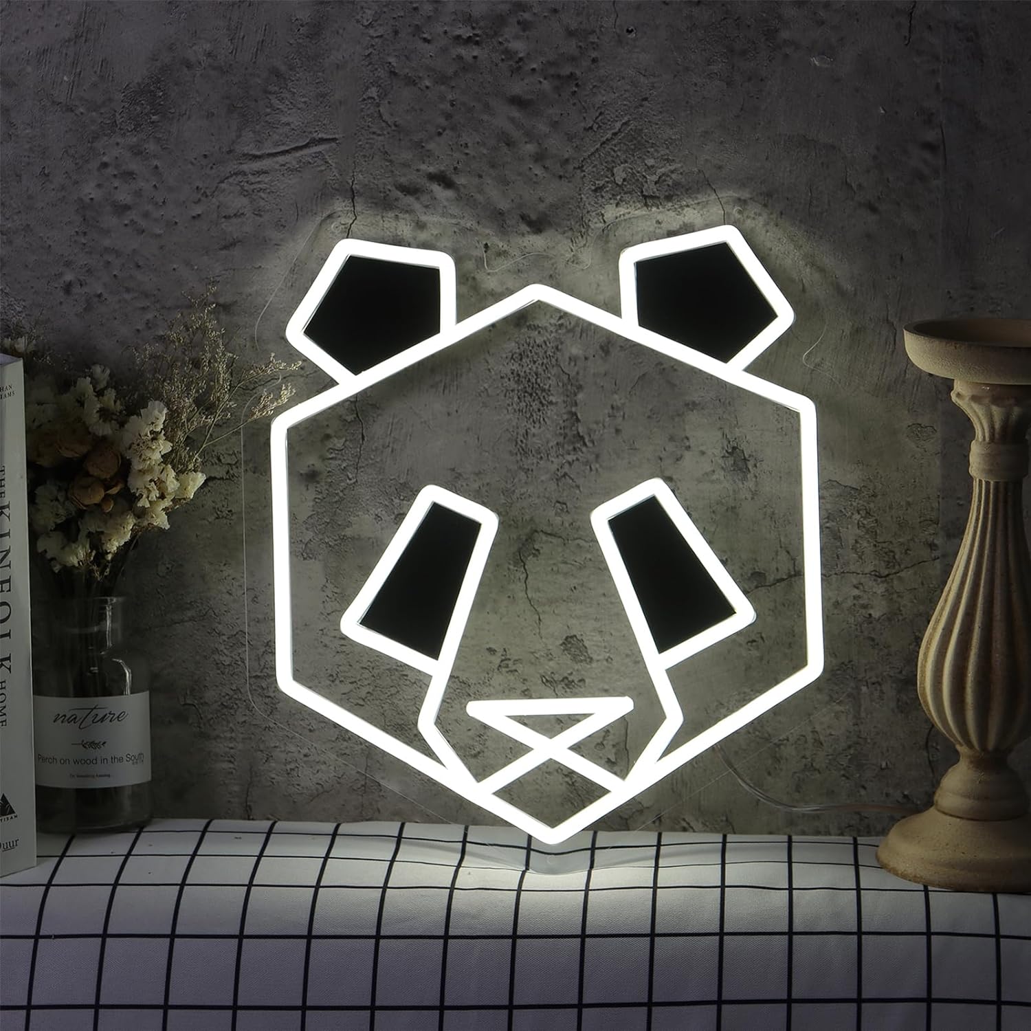 Zoo Party Games - Panda Insegna al neon USB dimmerabile