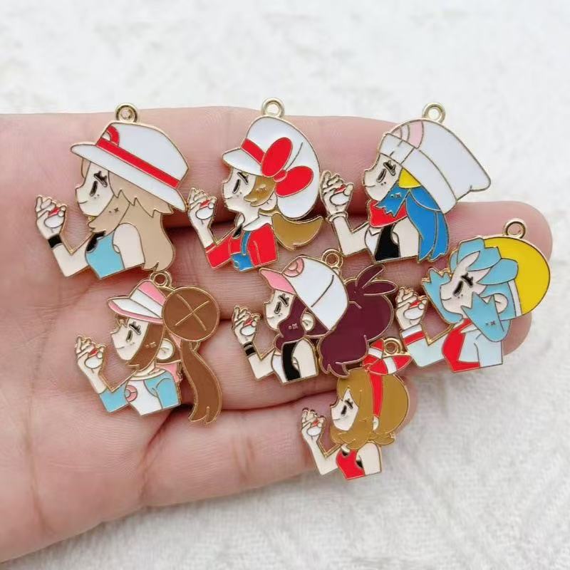 Party Games Girls - 10 Pezzi Accessori Fai-da-Te in Lega