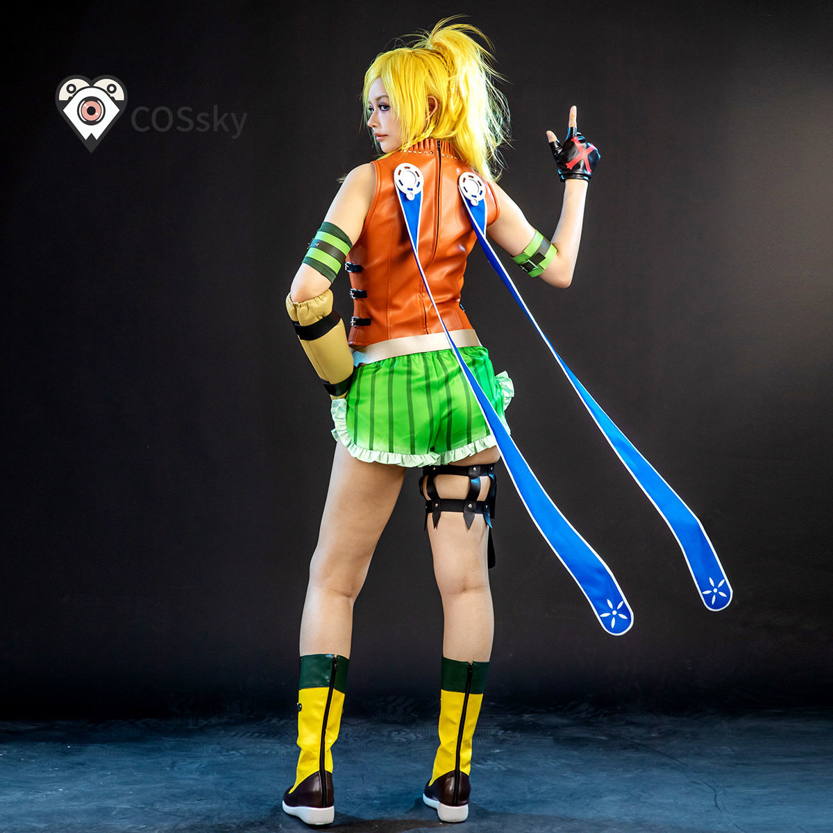 Party Games New - Costume Cosplay Rikku di Final Fantasy