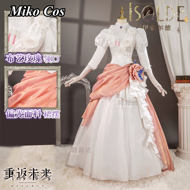 Party Games New - Isolde Costume Cosplay Gioco Reverse: 1999