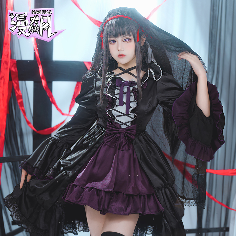 Party Games New - Akemi Homura Costume Cosplay Puella Magi