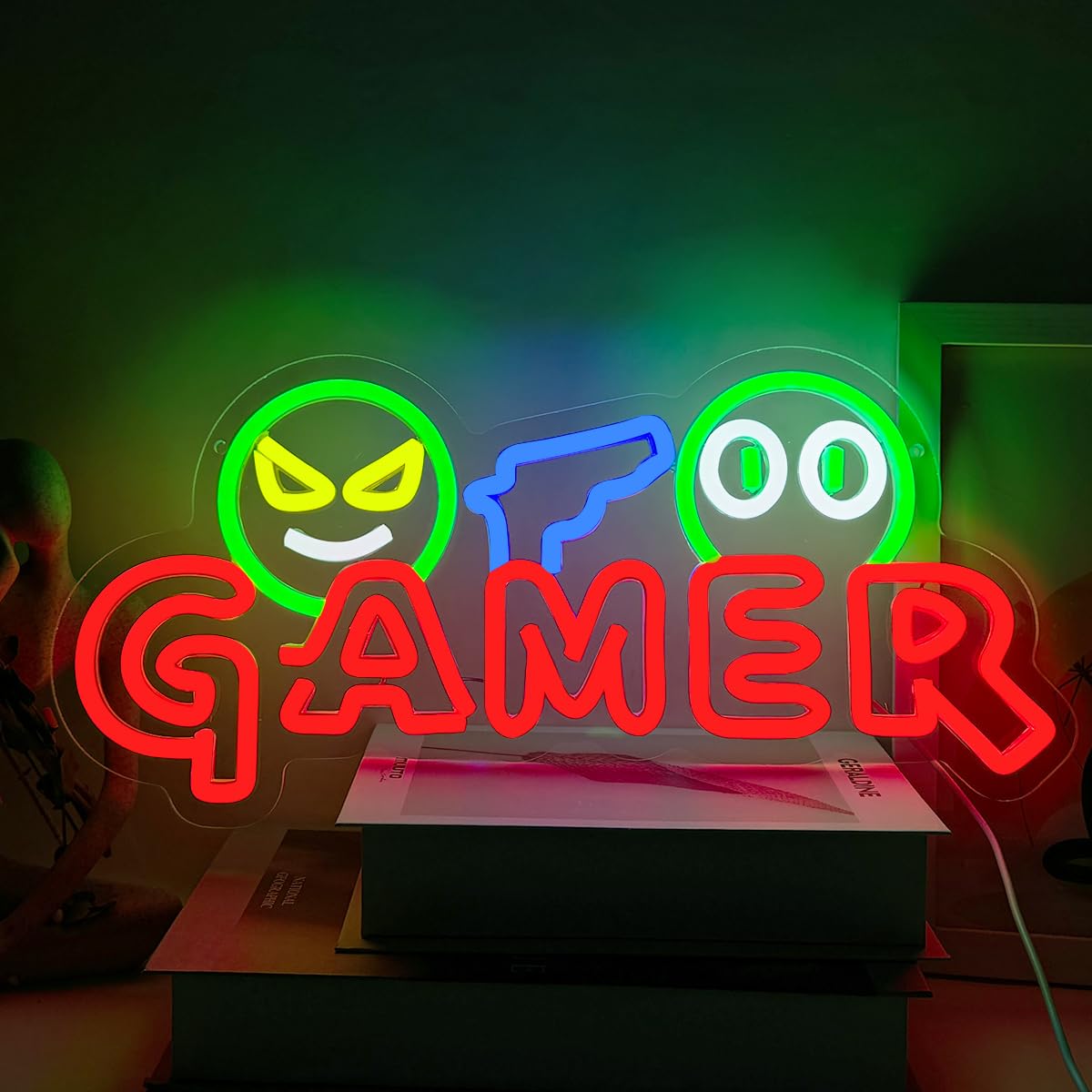 Insegna al Neon LED per Gamer, - Party Games School recensione e prezzo