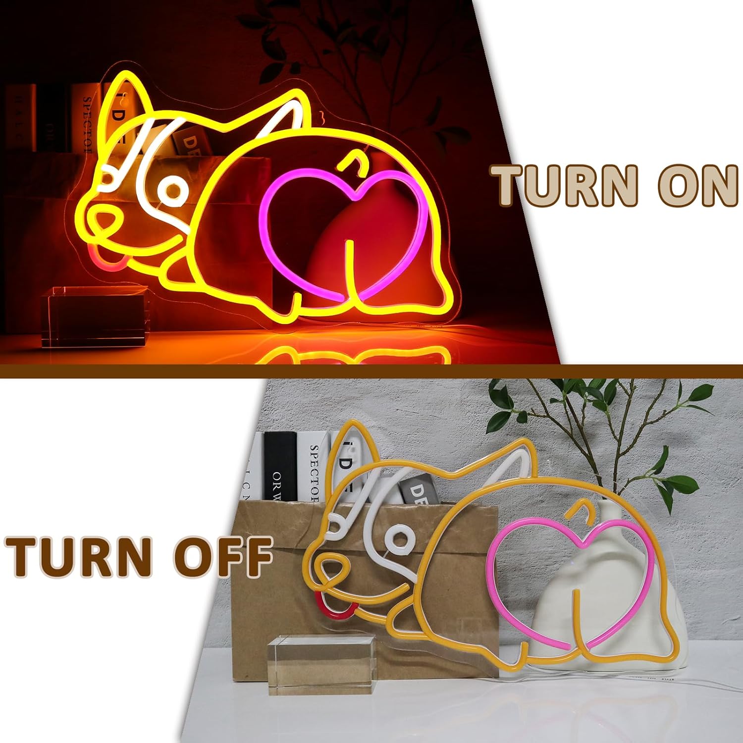 Corgie Dog Insegna al neon Ali - Zoo Party Games recensione e prezzo